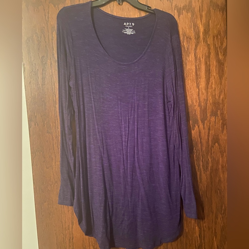 Apt. 9 Navy Blue Tunic Size Large